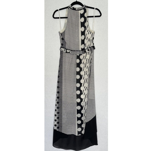 Anthropologie MAEVE high to low black and white dress (Size 4) 🖤👗🤍 NWOT - Picture 12 of 16
